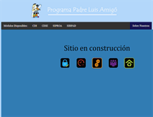 Tablet Screenshot of programasamigo.cl